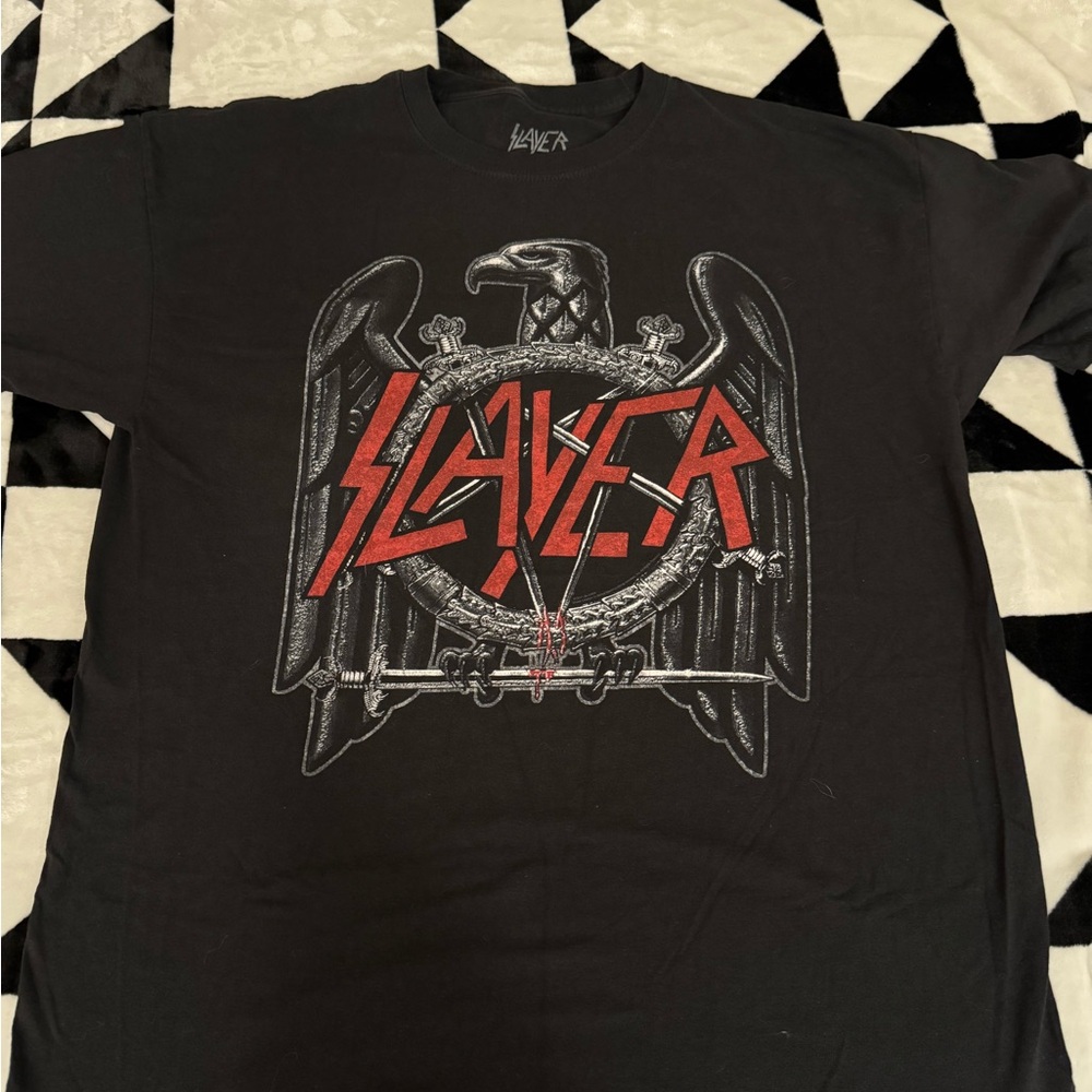 Slayer NBW Black Graphic T-Shirt for Men